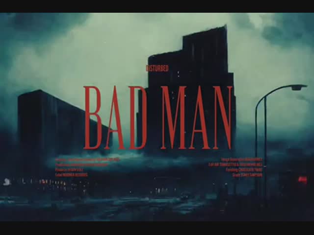 Клип Bad Man, созданный при помощи искусственного интеллекта 