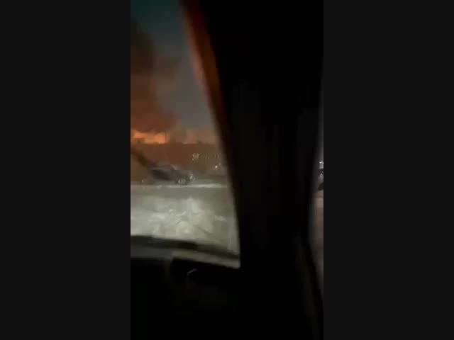 Пожар в Химках