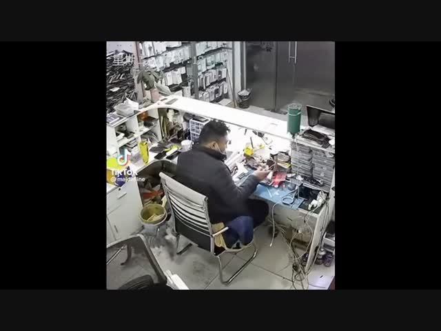 Котёнок принёс хозяину недодушенную мышь