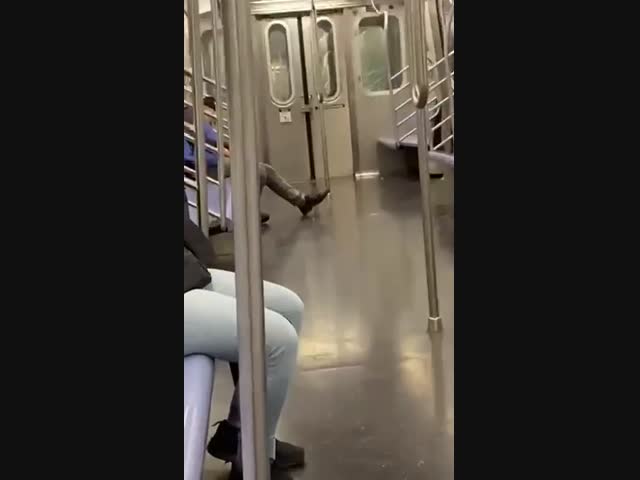 В метро Нью-Йорка хорошая экология