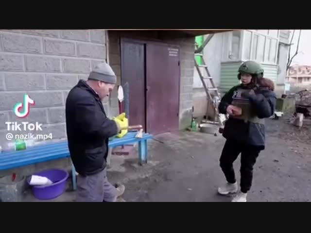 Первый раз на передовой