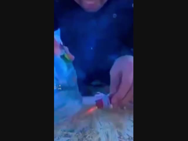 Как взрывается петарда при минус 35