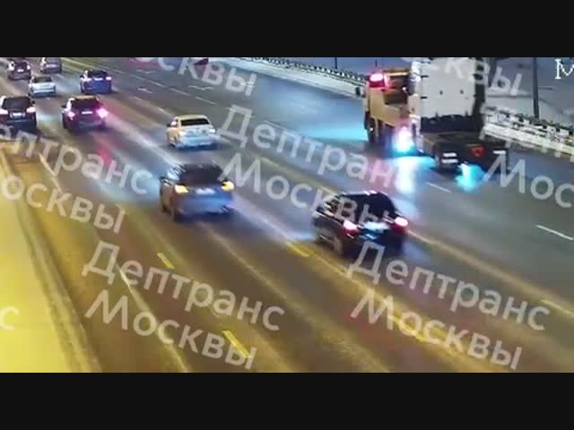 На МКАДе неспокойно