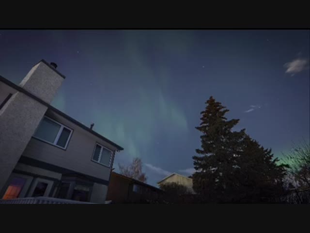 О связи солнечной активности с северным сиянием