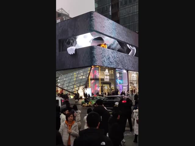3D-билборды в Японии