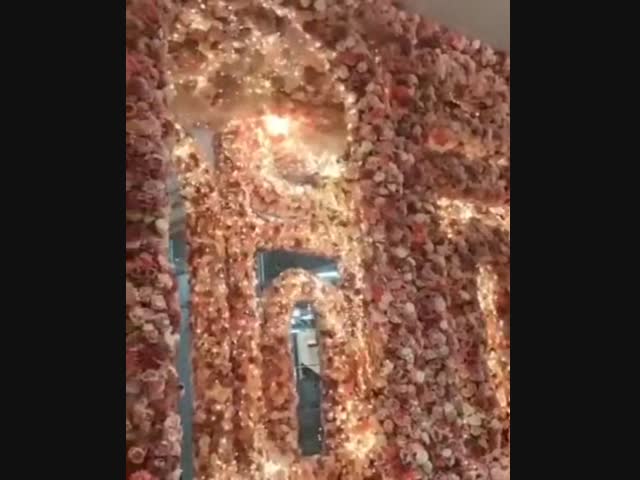 Пожар в торговом центре