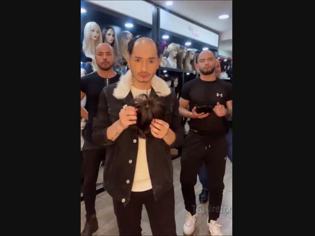 Как сильно парик меняет внешность