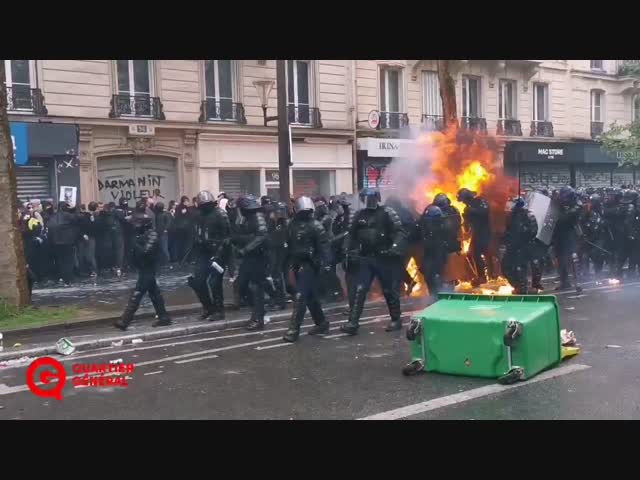 Протесты во Франции против пенсионной реформы продолжаются