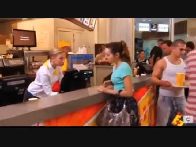 Прием на работу в Макдоналдс