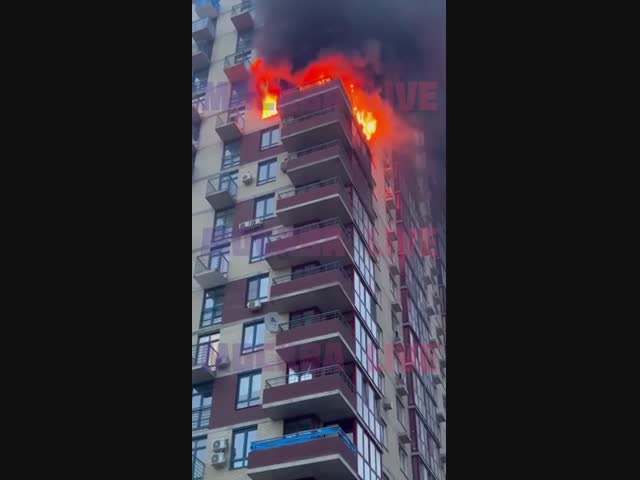 Тот самый пожар в Королеве