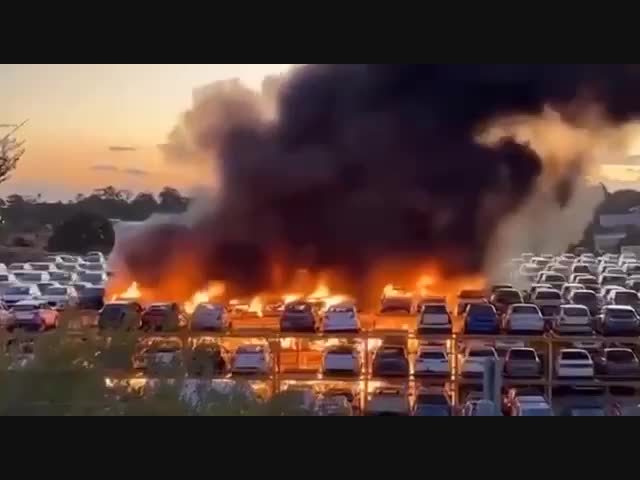 Протестующие сожгли во Франции десятки автомобилей