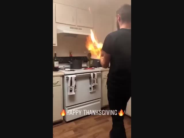 Адская кухня в действии.