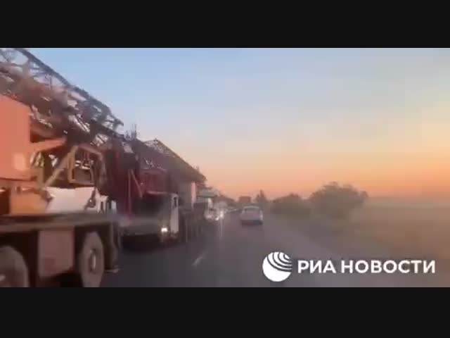 Заторы на границе Ростовской области и ДНР