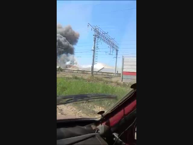 Пожар на Кубани