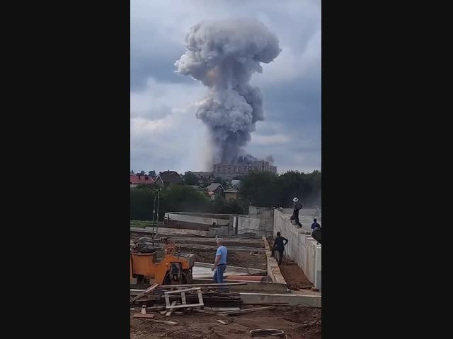 Шумное утро в Подмосковье