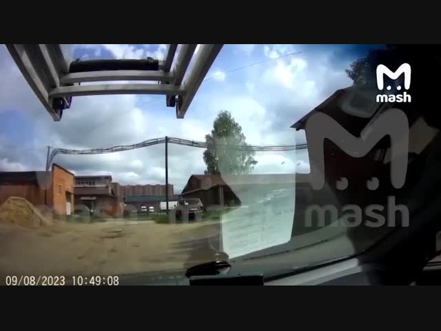 Момент взрыва в Сергиевом Посаде: новый ракурс