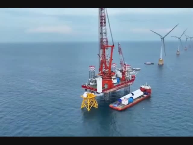 Самый большой в мире ветрогенератор - понятно, что в Китае