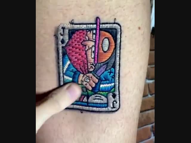 Необычная татуировка