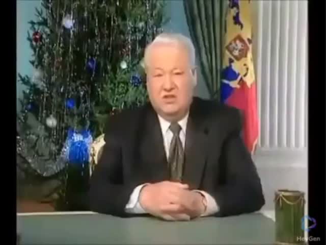Историческое выступление Бориса Ельцина