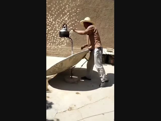 Как греть чайник, если нет газа и электричества