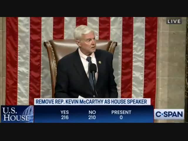 Впервые в истории США