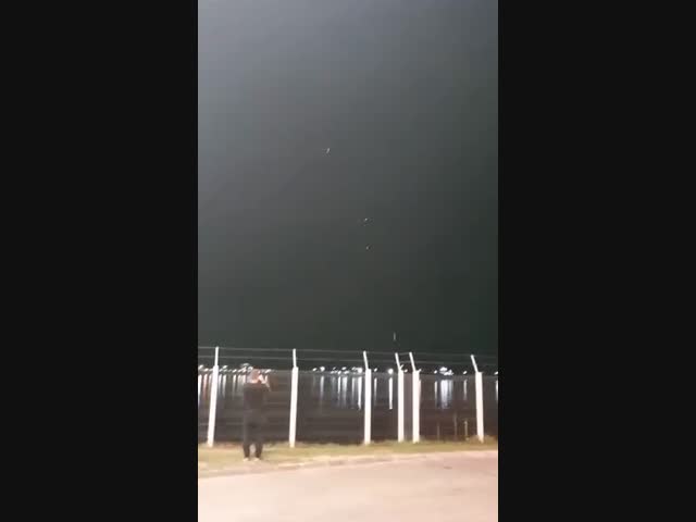 Работа украинского ПВО глазами румынов 