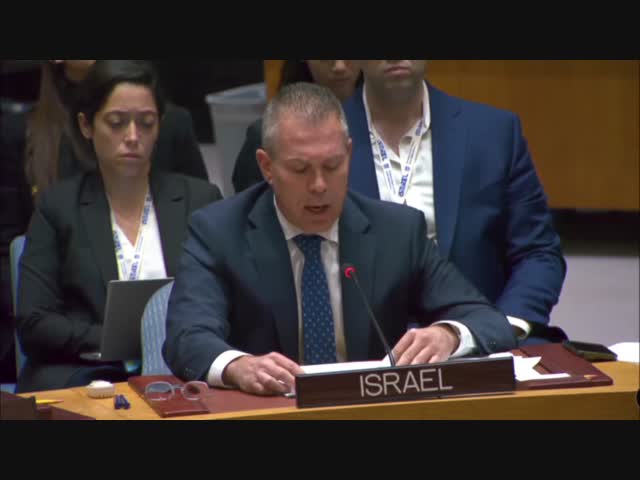 Желтые звезды Давида в ООН