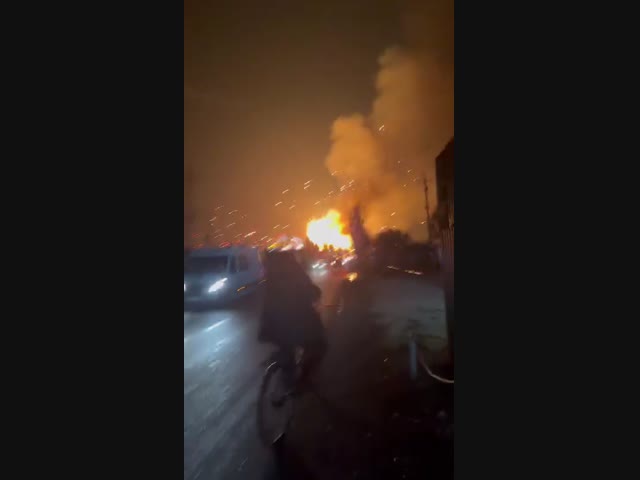 Фейерверк под Мариуполем