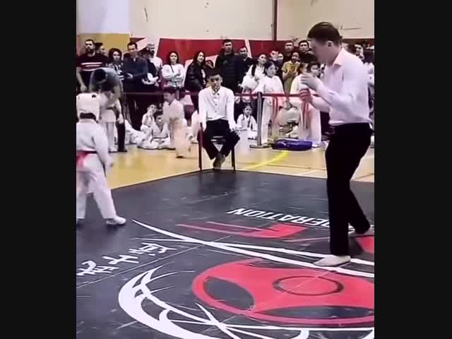 Несомненно, будущий чемпион мира по каратэ