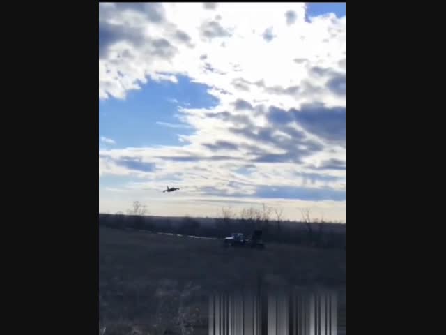 Чуть не сбили из Града собственный самолет 