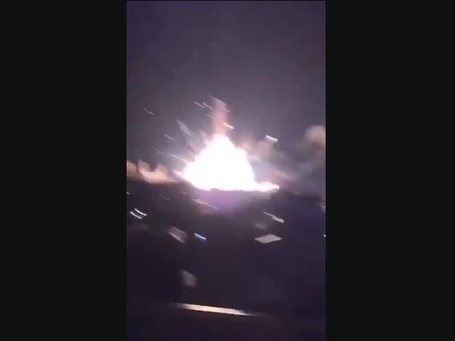 Взрыв в Феодосии, другой ракурс