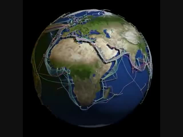 Оптоволокно связывает все континенты планеты