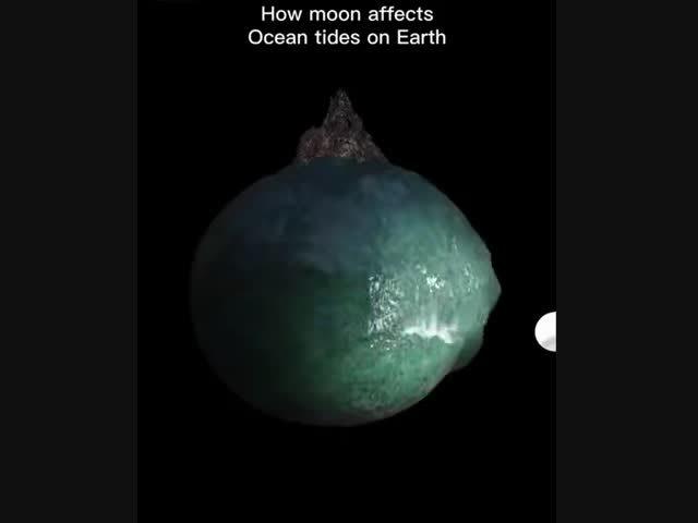 Как Луна влияет на Мировой океан: наглядная графика