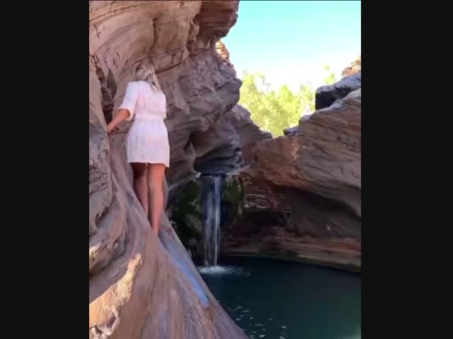 Скользко, но красиво