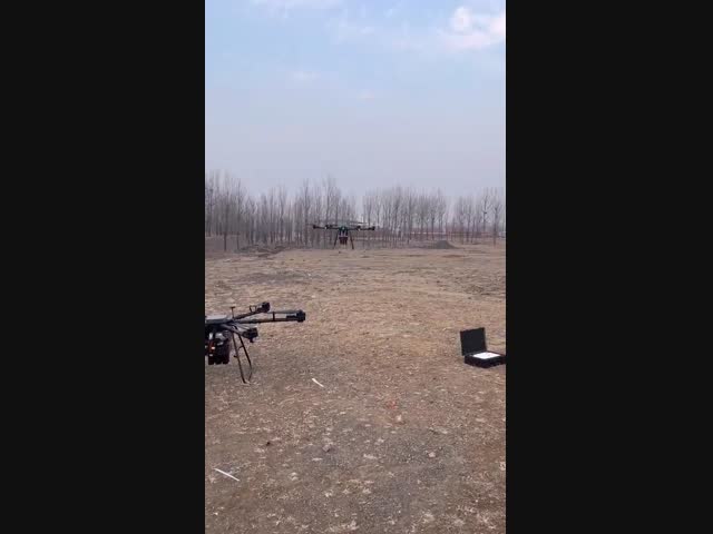 Украинский ударный октокоптер SkyFall Vampire 