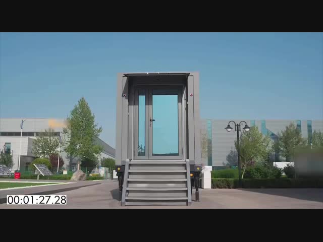 Передвижной двухкомнатный домик из Канады