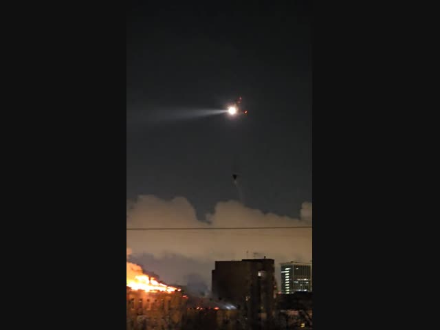 В Москве сгорел дом писателей