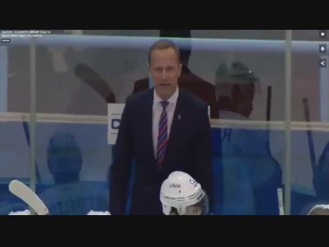 Комментатору пять! (со звуком)