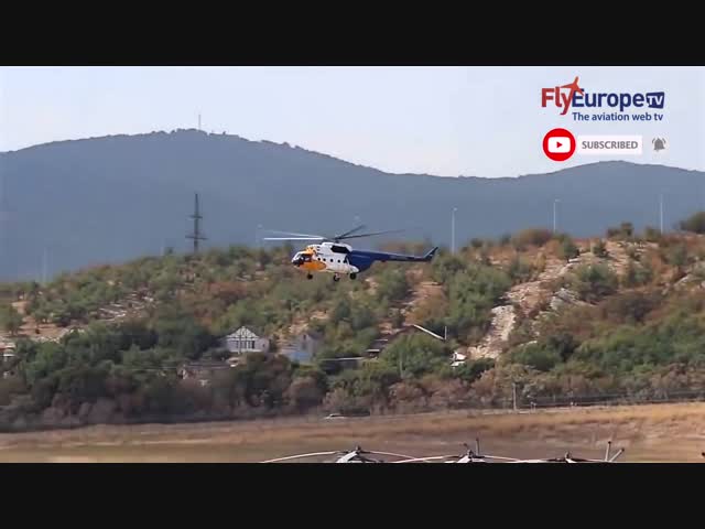 Российский Mи-8 разбился при посадке