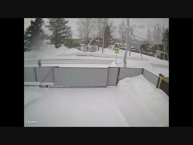 Беда на пустой дороге...