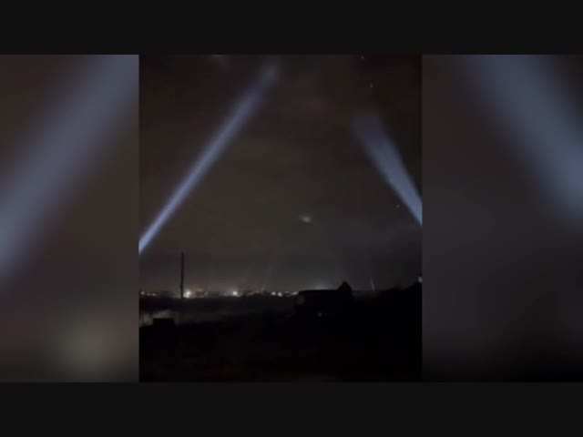 Ночное небо над Украиной