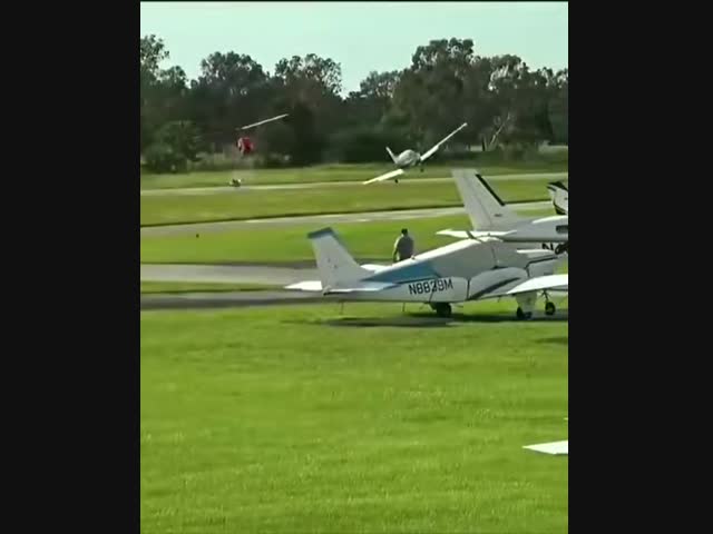 Самолет против вертолета