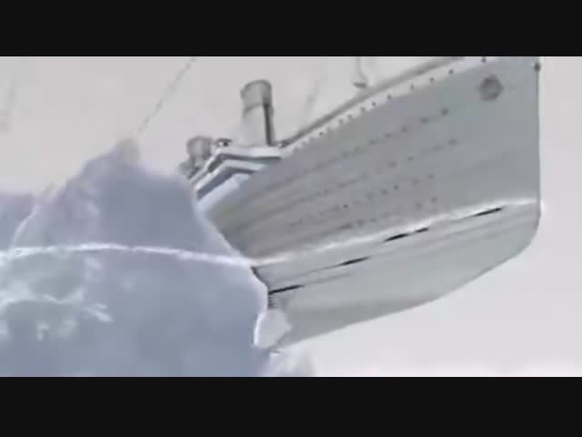 Компьютерная реконструкция гибели "Титаника"
