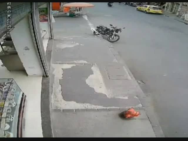 Живой факел