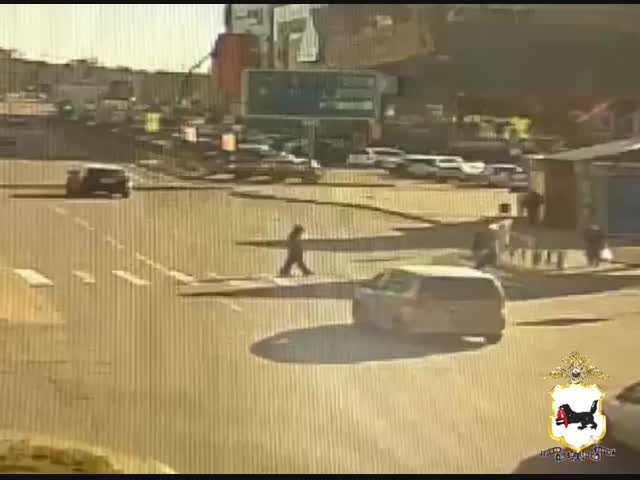 Очередной слепой водитель