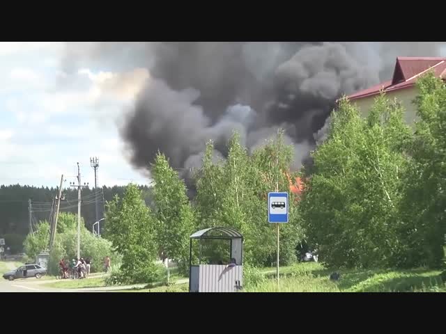 Взрыв на газовой заправке