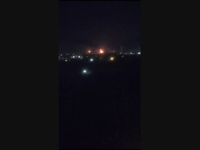 Опять подожгли...