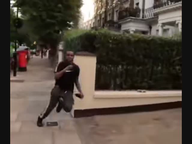 Велосипедист против вора