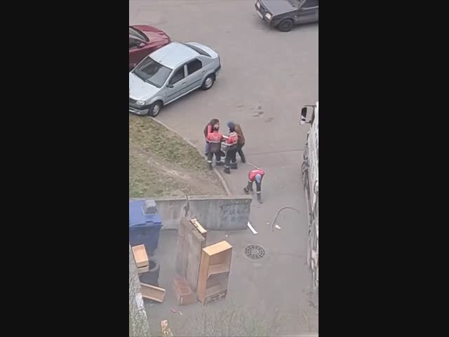 Бой за стиральную машинку