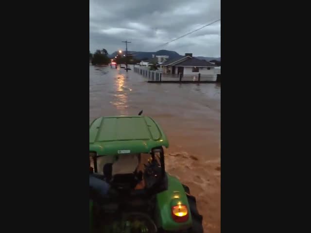 Наводнение в Бразилии